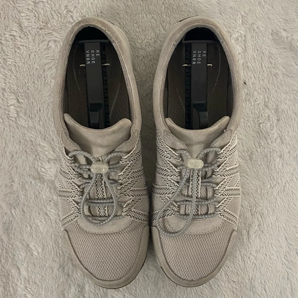 Dansko Honor Gray Suede & Mesh Sneakers Size 40 EU (US Women’s 9.5-10)